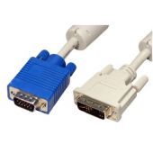 Cables Direct 2m DVI-A - SVGA m/m VGA (D-Sub) Beige