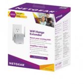 Netgear EX3700-100UKS AC750 WiFi Range Extender 1-Port Wall-plug External Antennas