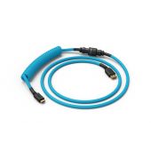 Glorious PC Gaming Race Coiled Blue 1.37 m USB Type-A, USB Type-C