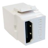 Cablenet HDMI Female - Female (Gold) Keystone White