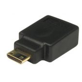 Cables Direct Mini HDMI - HDMI m/f Black