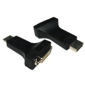 Cables Direct DisplayPort - DVI m/f Black