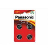 Panasonic PANACR2032-B4 Lithium Pack of 4 Coin Cell CR2032 Batteries
