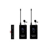 ckmova UM100 Kit4 UHF Wireless Microphone with 2x Transmitter + 1x USB-C Receiver