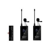 ckmova UM100 Kit6 UHF Wireless Microphone with 2x Transmitter + 1x Lightning Receiver