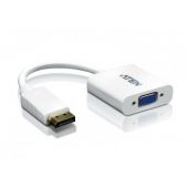 Aten Displayport/VGA adapter DisplayPort Male VGA HDB-15 Female White