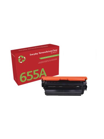 Xerox 006R04343 Toner cartridge black, 12.5K pages (replaces HP 655A/CF450A) for HP LaserJet M 652/681
