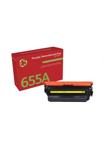 Xerox 006R04345 Toner cartridge yellow, 10.5K pages (replaces HP 655A/CF452A) for HP LaserJet M 652/681