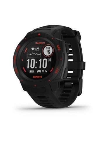 Garmin Instinct Esports Edition 2.29 cm (0.9") MIP Digital 128 x 128 pixels Black, Red GPS (satellite)