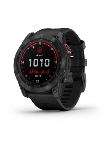 Garmin fenix 7X Solar 3.56 cm (1.4") MIP 51 mm Digital 280 x 280 pixels Touchscreen Grey Wi-Fi GPS (satellite)