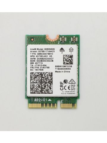 Lenovo Wireless,CMB,IN,9560 NV M2 +BT5.0 WLAN card