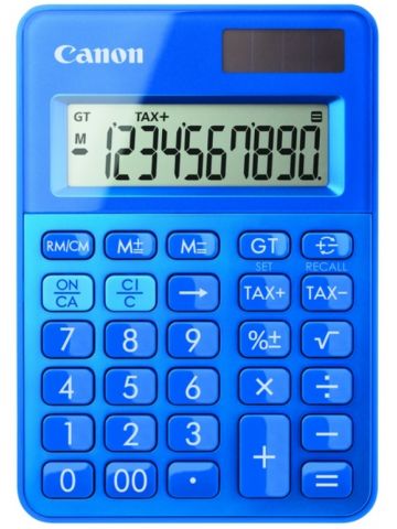 Canon LS-100K calculator Desktop Basic Blue