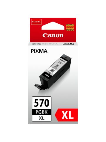 Canon 0318C001/PGI-570PGBKXL Ink cartridge black high-capacity pigmented, 500 pages ISO/IEC 24711 22.2ml for Canon Pixma MG 5750/7750