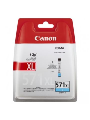 Canon 0332C004 (CLI-571 CXL) Ink cartridge cyan, 680 pages, 11ml