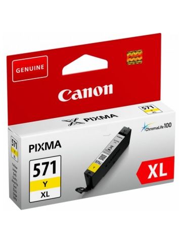 Canon 0334C001 (CLI-571 YXL) Ink cartridge yellow, 680 pages, 11ml