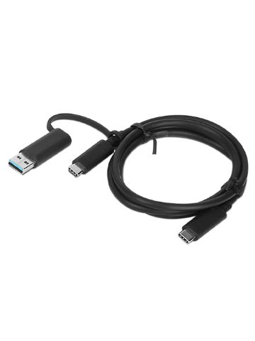 Lenovo USB-C Cable W/ Dongle TP - Approx 1-3 working day lead.