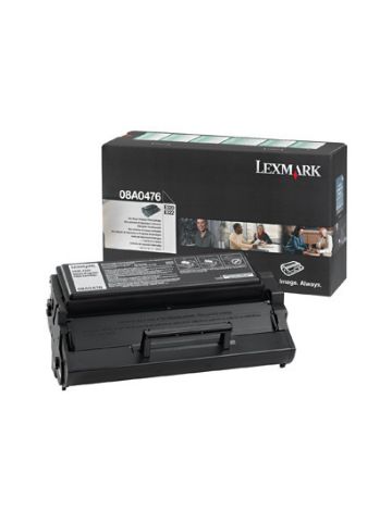 Lexmark 08A0476 Toner black, 3K pages  5% coverage