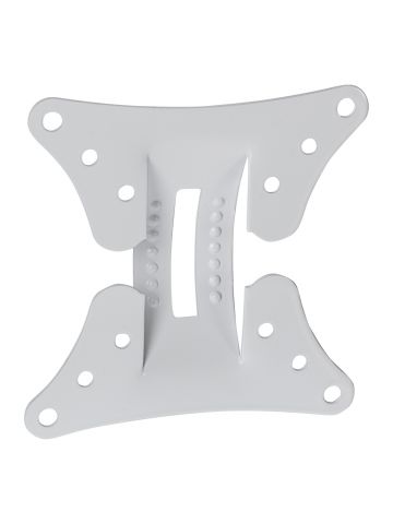 ProperAV Facia TV Bracket Plate VESA fit 50x50 75x75 100x100 - White