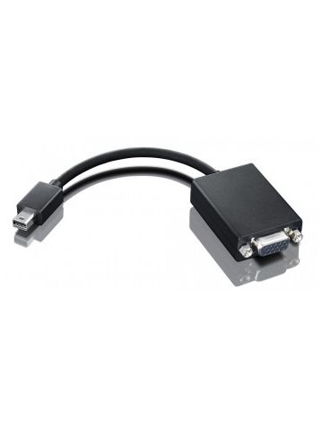 Lenovo 0A36536 cable interface/gender adapter mini-DisplayPort VGA Black