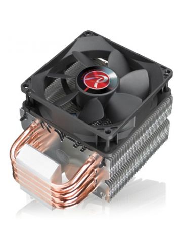 RAIJINTEK Aidos Processor Cooler 9.2 cm Black, Copper, Metallic