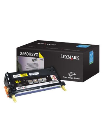 Lexmark X560H2YG Toner cartridge yellow, 10K pages ISO/IEC 19752 for Lexmark X 560