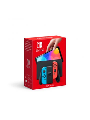 Nintendo Switch (OLED Model) Neon Blue/Neon Red