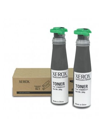 Xerox 106R01277 Toner black, 6.3K pages  5% coverage, Pack qty 2