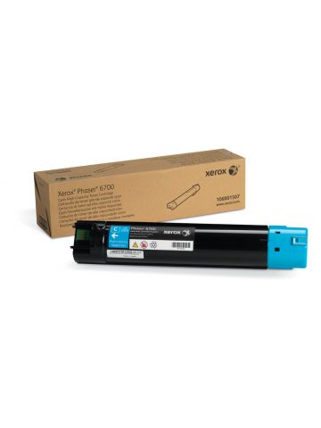 Xerox 106R01507 Toner cyan high-capacity, 12K pages/5% for Xerox Phaser 6700