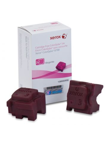 Xerox 108R00996 Dry ink in color-stix magenta, 2x4.2K pages Pack=2 for Xerox ColorQube 8700/8900