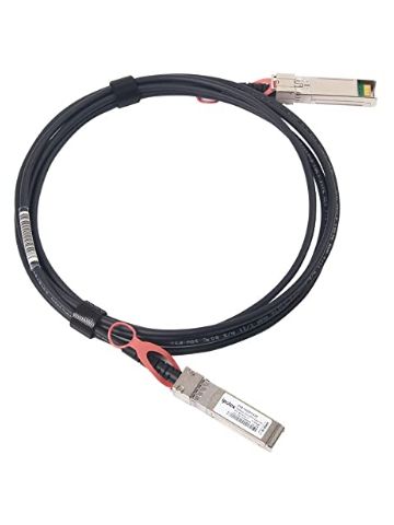 Ruckus 10 Gbps Direct Attached SFP+ Copper Cable - Direct attach cable - SFP+ to SFP+ - 10 ft - twinaxial - SFF-8431/SFF-8432 - for BigIron RX-32, RX-4; ICX 6430, 6450, 7750; TurboIron 24; VDX 6710, 6720, 6730, 6740