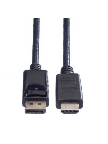 Value DisplayPort Cable, DP - HDTV, M/M, 2 m