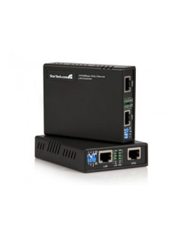StarTech.com 10/100 VDSL2 Ethernet Extender Kit over Single Pair Wire �� 1km 100 Mbit/s