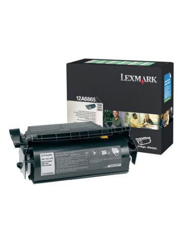 Lexmark 12A6865 Toner cartridge black return program, 30K pages ISO/IEC 19752 for Lexmark T 620