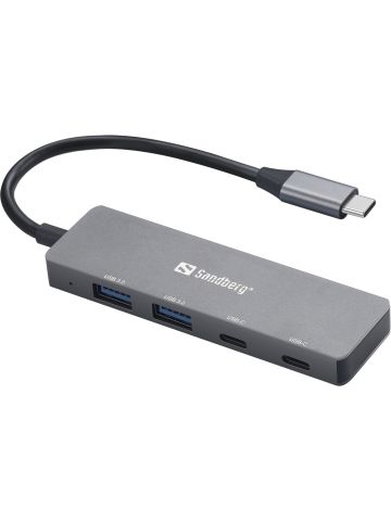 Sandberg USB-C to 2xUSB-A + 2xUSB-C Hub