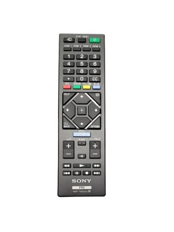 Sony 149348311 remote control TV Press buttons