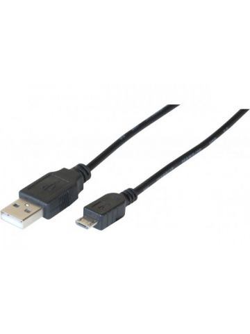 Hypertec 149692-HY USB cable 2 m USB 2.0 USB A Micro-USB B Black