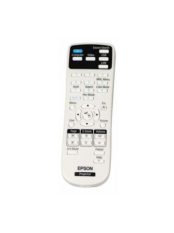 Epson 1613717 remote control Projector Press buttons