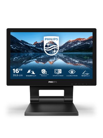 Philips 162B9T/00 computer monitor 39.6 cm (15.6") 1366 x 768 pixels LCD Black