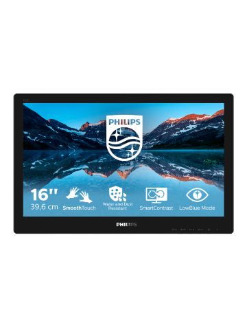 Philips 162B9TN/00 computer monitor 39.6 cm (15.6") 1366 x 768 pixels HD LCD Black