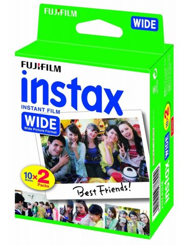 Fujifilm 16385995 Film, 2x10 pages 9,9cm x 6,2 cm  Pack=2 for Fujifilm instax SHARE