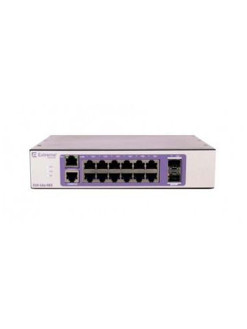 Extreme networks 210-12P-GE2 Managed L2 Gigabit Ethernet (10/100/1000) Bronze,Purple Power over Ethernet (PoE)