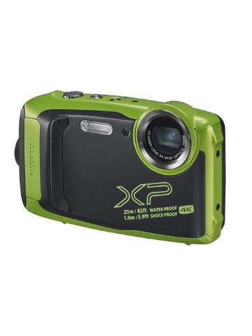 Fujifilm Finepix XP140 16.4MP 5x Zoom Tough Compact Camera - Lime Green