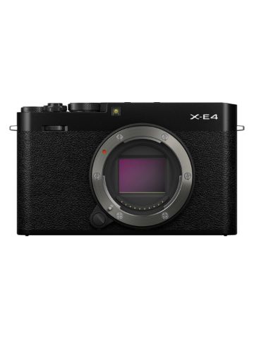 Fujifilm X-E4 Mirrorless Camera - Black, Body Only