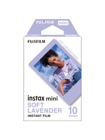 Fujifilm Instax Mini Soft Lavender Photo Film - 10 Shot Pack