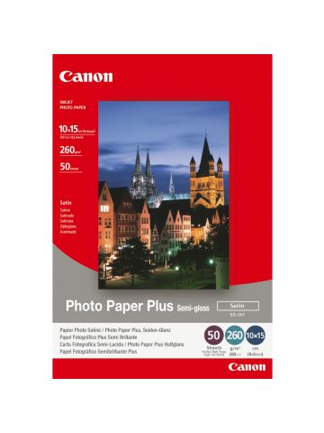 Canon SG-201 Semi-Gloss Photo Paper Plus 4x6" - 50 Sheets