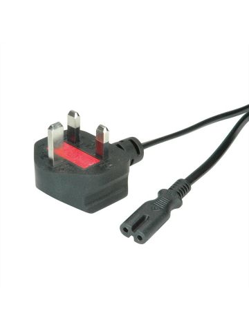 Value 19.99.2017 power cable Black 1.8 m BS 1363 IEC 320