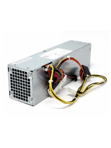 DELL 240W Power Supply, 100V-240V, Slim Form Factor, Active Power Factor Correction, Non-Redundant - Appr