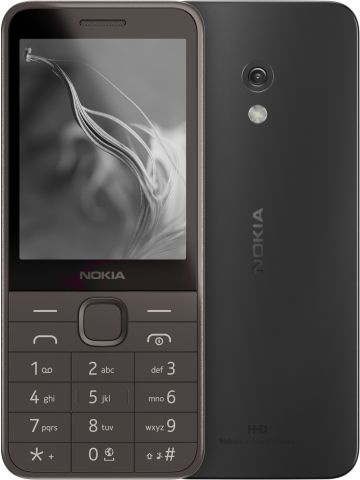 Nokia 235 4G (2024) 7.11 cm (2.8") Black Feature phone