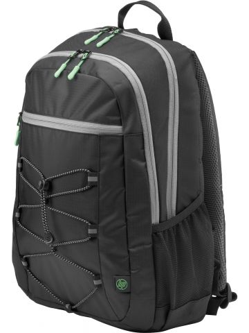 HP 39.62 cm (15.6") Active Backpack (Black/Mint Green)