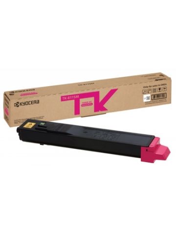 Kyocera 1T02P3BNL0/TK-8115M Toner-kit magenta, 6K pages ISO/IEC 19752 for Kyocera M 8124